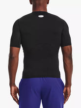 Load image into Gallery viewer, Men's HeatGear Compression Short Sleeve (BLK)