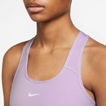 Load image into Gallery viewer, Nike Dri-FIT Swoosh Women's Medium-Support 1-Piece Bra (Doll/White)