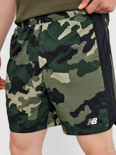 Load image into Gallery viewer, Men's NB Printed Accelerate 7 Inch Short (Camo Green)