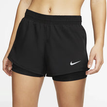 Load image into Gallery viewer, Nike 10K Women's 2-in-1 Running Shorts (Blk)