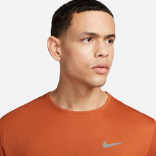 Load image into Gallery viewer, Nike Men's Dri-FIT Miler UV Running Top (Orange)