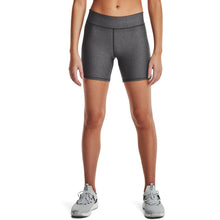 Load image into Gallery viewer, Women's HeatGear® Mid-Rise Middy Shorts (Charcoal)
