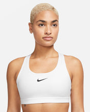 Load image into Gallery viewer, Nike Swoosh Medium Support Women's Padded Sports Bra (White)
