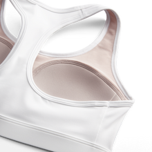 Load image into Gallery viewer, Nike Swoosh Medium Support Women's Padded Sports Bra (White)