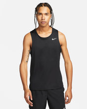 Load image into Gallery viewer, Nike Miler Men's Dri-FIT Running Tank (Black)