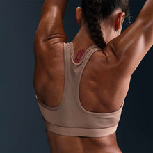 Load image into Gallery viewer, Women's Nike Swoosh Medium Support Bra Mink Brown/(White)