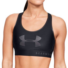 Load image into Gallery viewer, W Armour Mid Keyhole Graphic (Black)