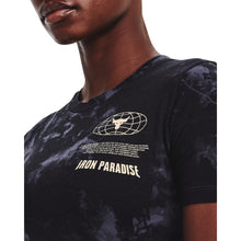 Load image into Gallery viewer, W UA Project Rock Disrupt Print Crop