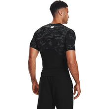 Load image into Gallery viewer, Men's HeatGear Armour Camo Short Sleeve Blk