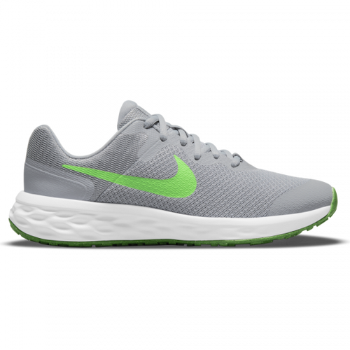 Kids Nike Revolution 6 (Grey/Green)