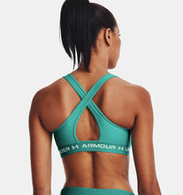Load image into Gallery viewer, Women's Armour Mid Crossback Heather Sports Bra