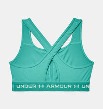 Load image into Gallery viewer, Women's Armour Mid Crossback Heather Sports Bra
