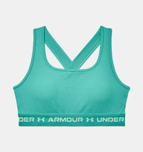 Load image into Gallery viewer, Women's Armour Mid Crossback Heather Sports Bra