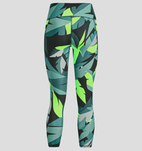 Load image into Gallery viewer, Women's Under Armour HeatGear No-Slip Waistband Printed  Angle Leggings