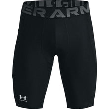 Load image into Gallery viewer, UA Men's HeatGear® Pocket Long Shorts (Blk)