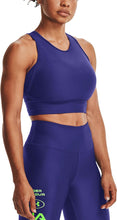 Load image into Gallery viewer, W Hg Armour Crop Tank (Blue)