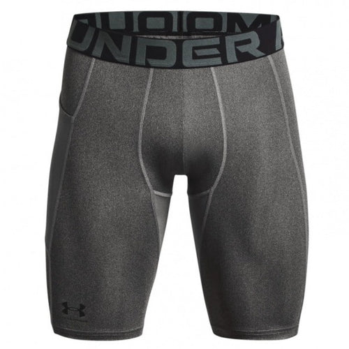 UA Men's HeatGear® Pocket Long Shorts (Grey)
