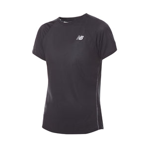 Women's NB Impact Run Short Sleeve (Blk)