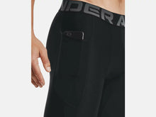Load image into Gallery viewer, UA Men&#39;s HeatGear® Pocket Long Shorts (Blk)