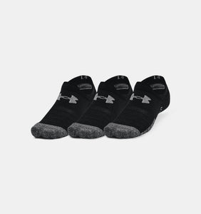 Ua Heatgear Ultralowtab 3pk Socks (Black)