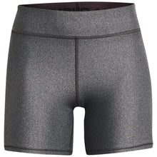 Load image into Gallery viewer, Women&#39;s HeatGear® Mid-Rise Middy Shorts (Charcoal)