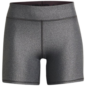 Women's HeatGear® Mid-Rise Middy Shorts (Charcoal)
