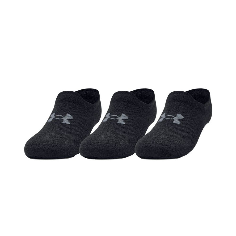 Ua Essential Ultralowtab Socks 3pk (Black)