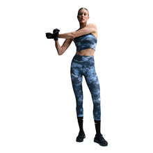 Load image into Gallery viewer, Nike Women&#39;s Dri-Fit One High-Waisted 7/8 Tight (Armory Navy/Black)