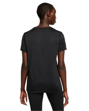 Load image into Gallery viewer, Nike Women&#39;s Dri-Fit Short-Sleeve Tee (Black/White)