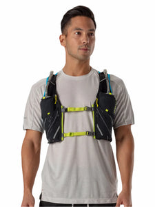 Pinnacle 4 Litre Hydration Race Vest (Black/Finish Lime)