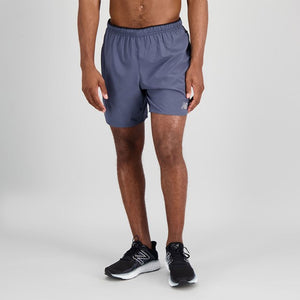 New Balance Men's Impact Run 7 Inch Short (Thunder)