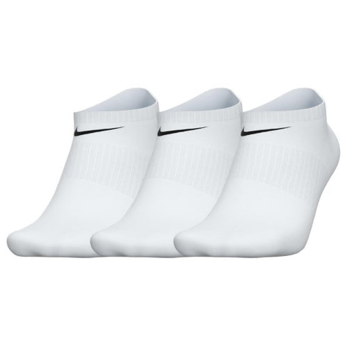 Nike Everyday Cushion No-Show 3 Pack White/(Black)