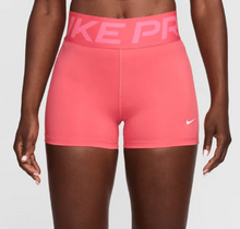 Load image into Gallery viewer, Nike Women Pro Sculpt DrFit High-Rise 3&quot; Short (Aster Pink/White)