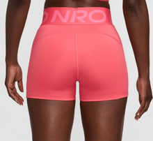 Load image into Gallery viewer, Nike Women Pro Sculpt DrFit High-Rise 3&quot; Short (Aster Pink/White)