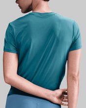 Load image into Gallery viewer, Nike Women One Classic Tiwst Short Sleeve (Smokey Blue/Black)