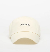 Load image into Gallery viewer, Nike Club Cap Unstructured JDI (Coconut Milk/Black)