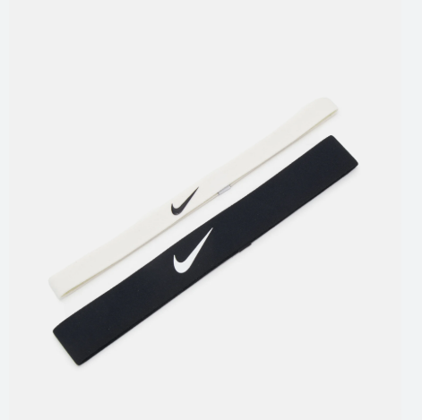Nike Flex Headband 2Pk Black/White/Black