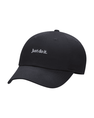 Nike Club Cap Unstructured JDI Black/(White)