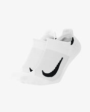 Load image into Gallery viewer, Nike Multiplier No-Show Sock 2 Pair (White/Black)