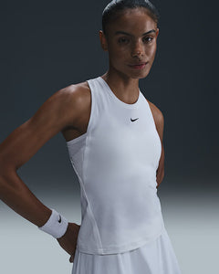 Women's Nike DriFit Victory Tank White/(Black)