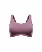 Load image into Gallery viewer, Nike Women&#39;s Alate Coverage Bra (Plum Dust/White)