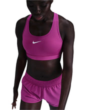 Load image into Gallery viewer, Nike Women&#39;s Swosh Medium Sport Bra (Hot Fuchsia)