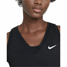 Load image into Gallery viewer, Nike Women&#39;s Court Dri-Fit Victory Tank (Black)