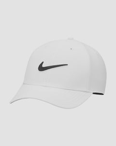 Nike Dri-FIT Club Structured Swoosh Cap (White)