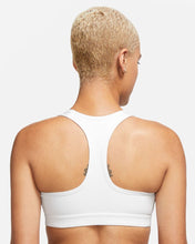 Load image into Gallery viewer, Nike Swoosh Medium Support Women&#39;s Padded Sports Bra (White)