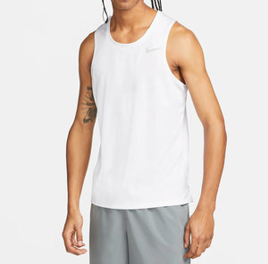 Nike Miler Men's Dri-FIT Running Tank (White)