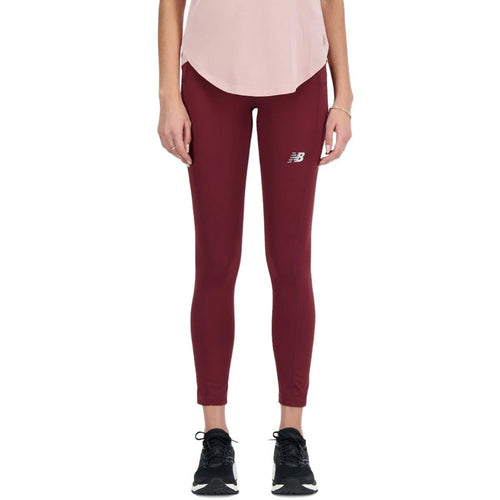 Women's NB Accelerate Pacer Tight (Burgundy)