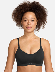 Women's Nike Alate Minimalist Light Support Bra Black/(Cool Grey)
