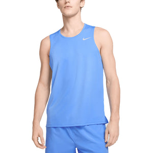 Men's Nike DriFit Miler Tank University Blue/(Refsil)