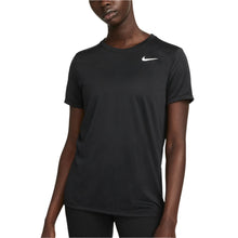 Load image into Gallery viewer, Nike Women&#39;s Dri-Fit Short-Sleeve Tee (Black/White)